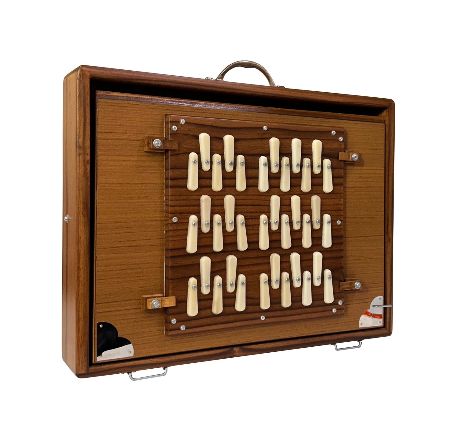 Shruti Box - 36 Notes Shruti Box _ Teak wood _ Multifold Bellow _ Three Octave _ High Quality Brass Reeds