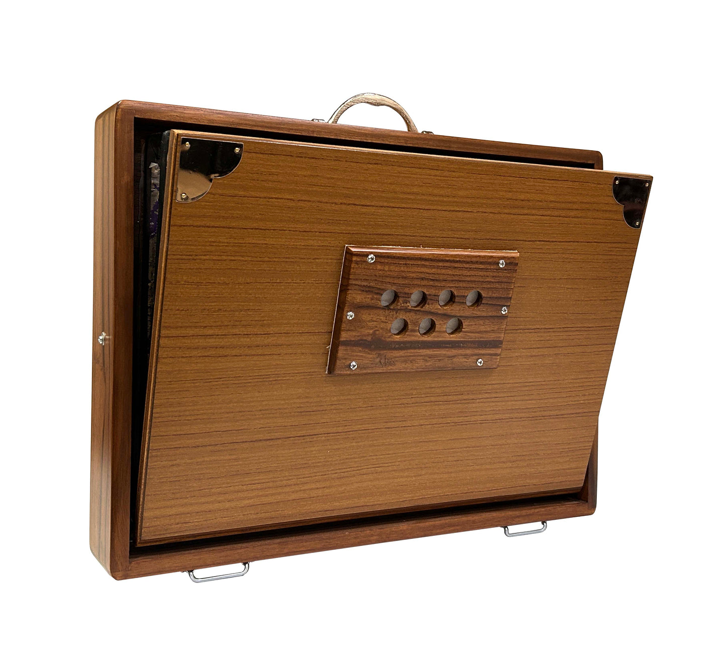 Shruti Box - 36 Notes Shruti Box _ Teak wood _ Multifold Bellow _ Three Octave _ High Quality Brass Reeds
