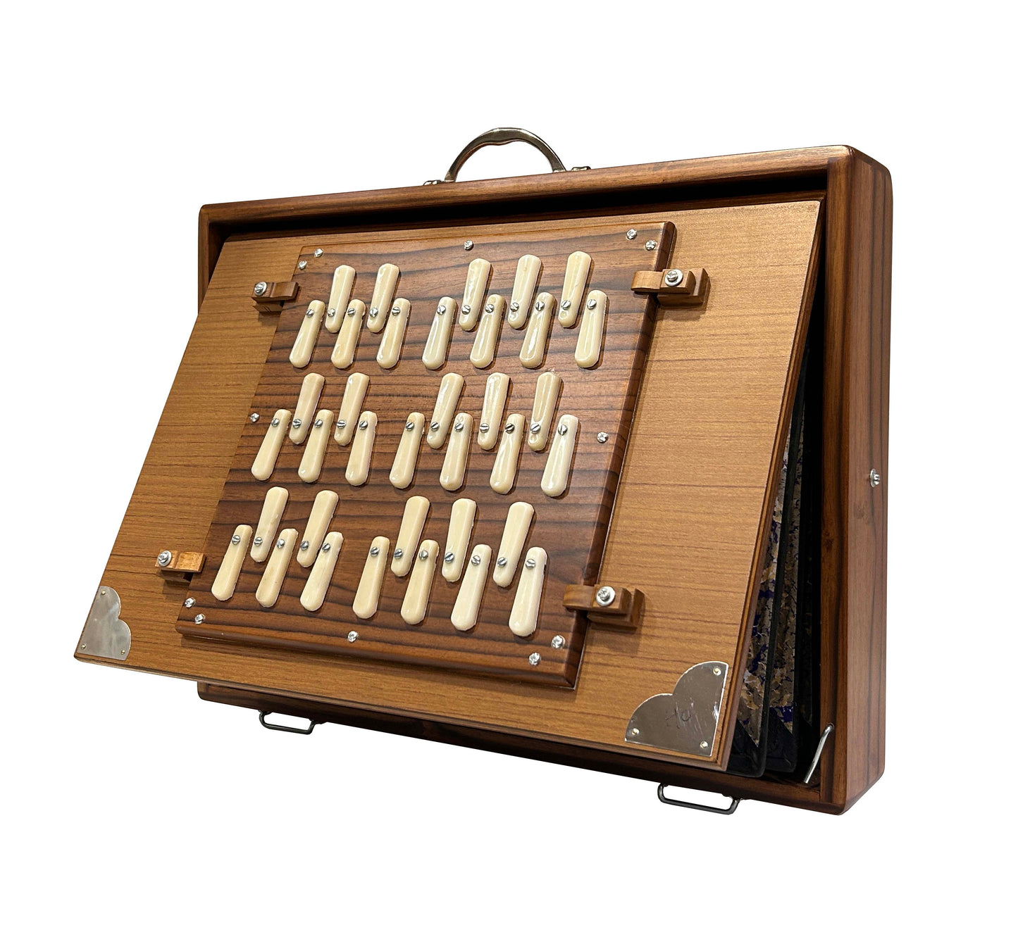 Shruti Box - 36 Notes Shruti Box _ Teak wood _ Multifold Bellow _ Three Octave _ High Quality Brass Reeds