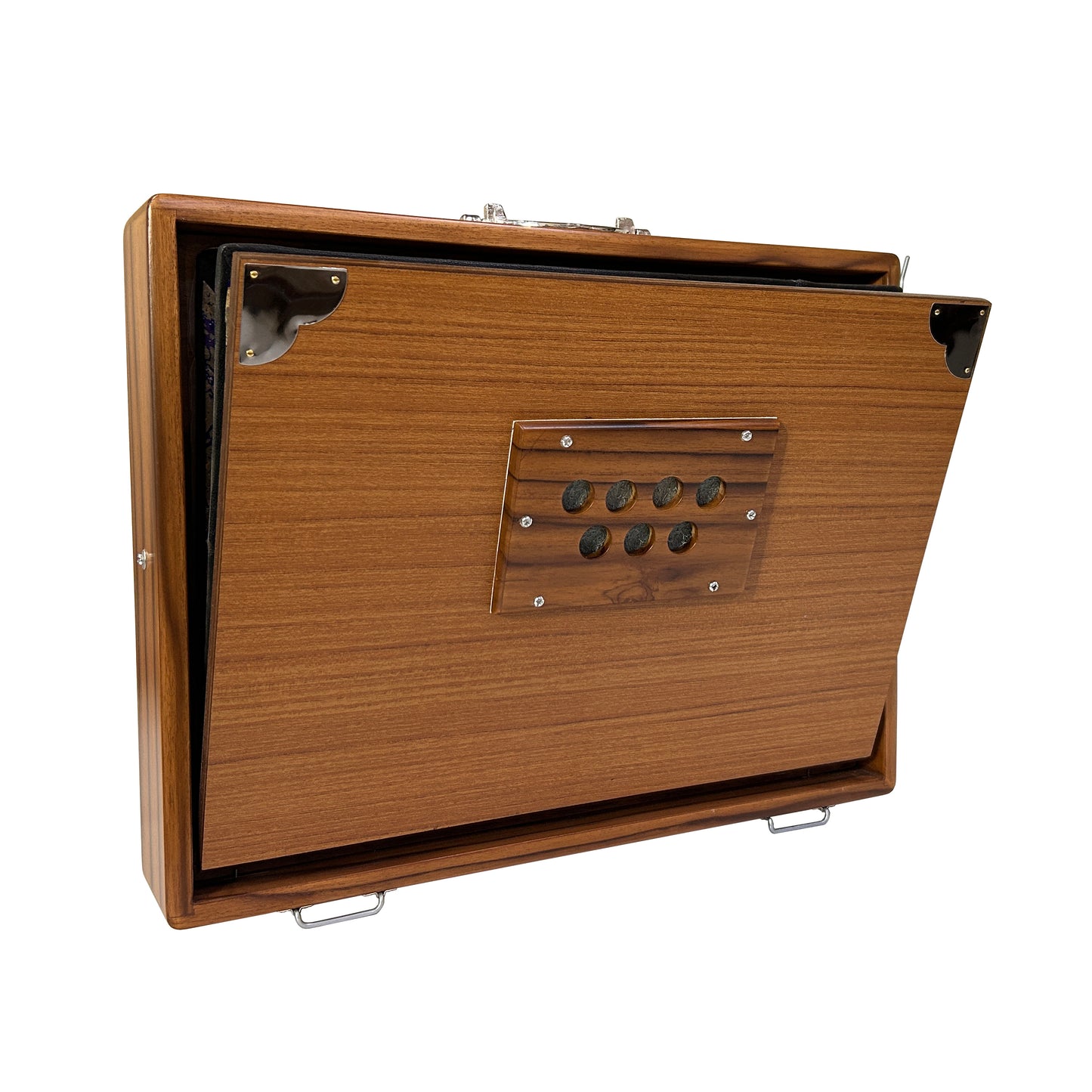 Large Shruti Box _ One octave Shruti Box with Multi-fold Bellow _ 13 Notes Shrutibox _ Teak wood _ Natural Color _ High quality Palitana Reeds _ Padded Bag _ C to c _ Tuned at 440Hz or Customizable