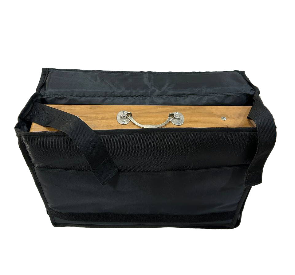 Single octave Shrutibox _13-Note Shruti Box (A to A#) _ 10x15x2.5 inch _ Multifold Bellows _ Palitana Reeds _ One Octave _ 440Hz or Custom Tuning _ Premium Teak Wood